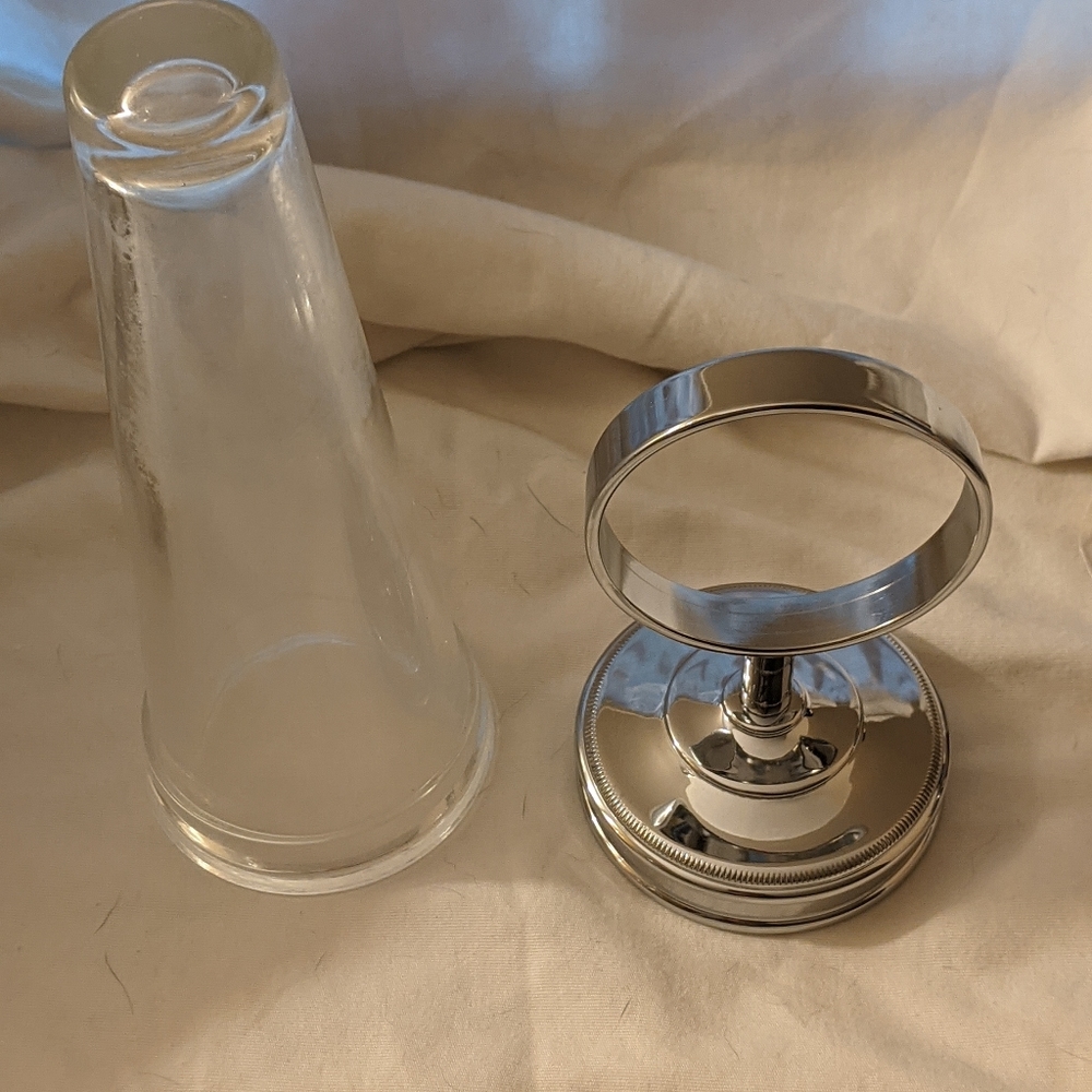 Pottery Barn Clifton Wall Vase Nickel